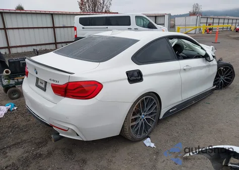 2018 BMW 440I xDrive from USA, damaged, VIN WBA4W9C51JAC98873